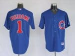Cubs #1 Kosuke Fukudome Stitched Blue Jersey