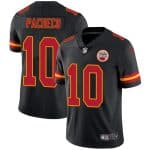 Kansas City Chiefs #10 Isiah Pacheco Black Vapor Untouchable Limited Stitched Jersey