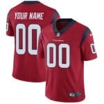 Houston Texans Red Team Color Vapor Untouchable Limited Stitched NFL Jersey