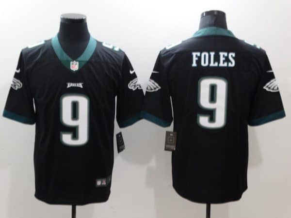 Philadelphia Eagles #9 Nick Foles Black Vapor Untouchable Limited Stitched Jersey