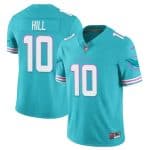 Miami Dolphins #10 Tyreek Hill Aqua 2023 F.U.S.E Alternate Vapor Limited Stitched Jersey