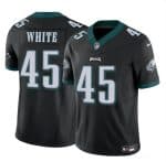 Philadelphia Eagles #45 Devin White Black 2023 F.U.S.E Vapor Untouchable Limited Stitched Jersey