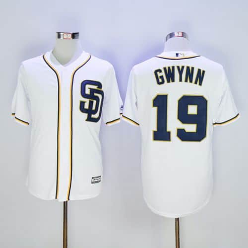 Padres #19 Tony Gwynn White New Cool Base Stitched Jersey