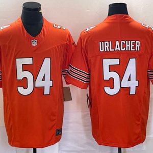 Chicago Bears #54 Brian Urlacher Orange 2023 F.U.S.E. Vapor Untouchable Limited Stitched Jersey