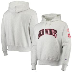 Detroit Red Wings Champion Gray OB Capsule II Pullover Hoodie