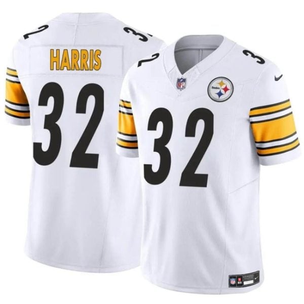 Pittsburgh Steelers #32 Franco Harris White 2024 F.U.S.E. Alternate Vapor Untouchable Limited Stitched Jersey