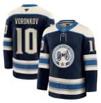 Columbus Blue Jackets #10 Dmitri Voronkov Navy 2024-25 Alternate Stitched Jersey