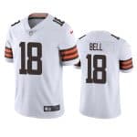 Cleveland Browns #18 David Bell White Vapor Untouchable Limited Stitched Jersey