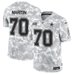 Dallas Cowboys #70 Zack Martin Arctic Camo 2024 F.U.S.E. Salute To Service Limited Stitched Jersey