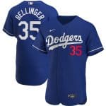 Los Angeles Dodgers #35 Cody Bellinger Royal Blue Flex Base Sttiched Jersey