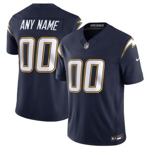 Los Angeles Chargers Custom Navy 2025 F.U.S.E. Alternate Vapor Limited Stitched Jersey