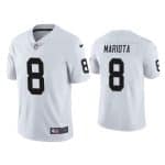 Raiders #8 Marcus Mariota White Vapor Untouchable Limited Stitched Jersey