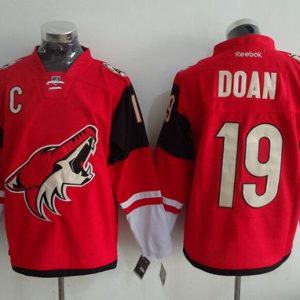 Coyotes #19 Shane Doan Red Home Stitched Jersey