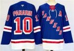 New York Rangers #10 Artemi Panarin Royal 2024-25 Home With A Patch Stitched Jersey