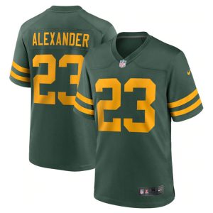 Green Bay Packers #23 Jaire Alexander Green Stitched Jersey