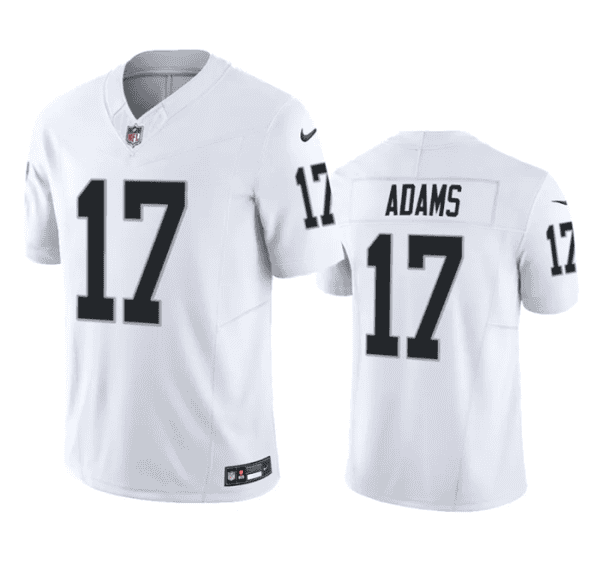 Las Vegas Raiders #17 Davante Adams White 2023 F.U.S.E Vapor Untouchable Stitched Jersey