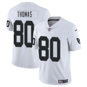 Las Vegas Raiders #80 Ian Thomas White 2025 Vapor Stitched Jersey