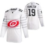 Carolina Hurricanes #19 Dougie Hamilton White All Star Stitched Jersey