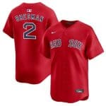 Boston Red Sox #2 Alex Bregman Red 2024 Alternate Limited Stitched Jersey