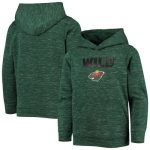 Minnesota Wild Green Logo Scuba Pullover Hoodie