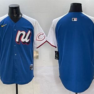 National League Cincinnati Reds Blank Blue Alternate 2025 All-Star Edition Limited Stitched Jersey