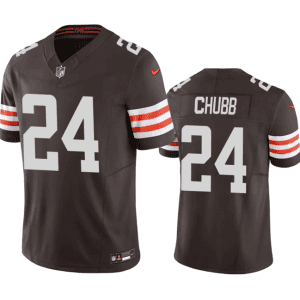 Cleveland Browns #24 Nick Chubb Brown 2023 F.U.S.E. Vapor Untouchable Limited Stitched Jersey