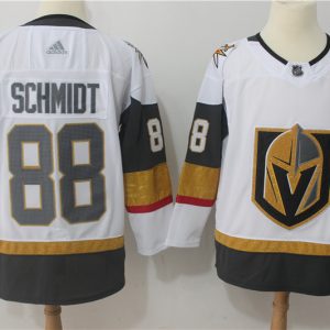 Vegas Golden Knights #88 Nate Schmidt White Stitched Adidas Jersey