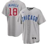 Chicago Cubs #18 Sh¨ta Imanaga Gray Cool Base Stitched Jersey