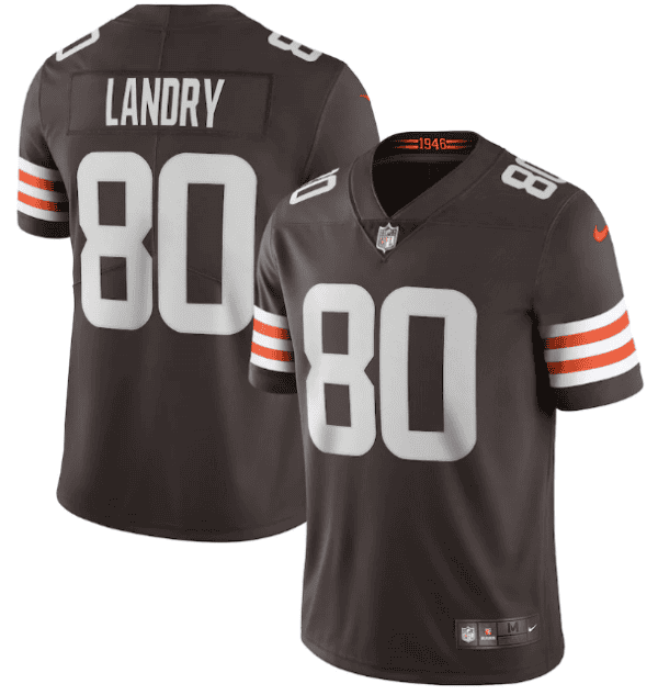 Cleveland Browns #80 Jarvis Landry New Brown Vapor Untouchable Limited Stitched Jersey
