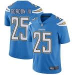 Los Angeles Chargers #25 Melvin Gordon Blue Vapor Untouchable Limited Stitched Jersey