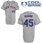 Mets #45 Tug McGraw Grey Road Cool Base Stitched Jersey