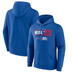 Buffalo Bills Royal X Bud Light Pullover Hoodie