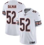 Chicago Bears #52 Drew Dalman White 2025 Vapor Stitched Jersey