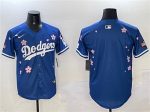 Los Angeles Dodgers Blank Royal 2025 Tokyo Series Limited Stitched Jersey