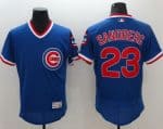 Cubs #23 Ryne Sandberg Blue Flexbase Authentic Collection Cooperstown Stitched Jersey