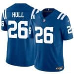 Indianapolis Colts #26 Evan Hull Blue 2024 F.U.S.E. Vapor Limited Stitched Jersey