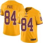 Redskins #84 Niles Paul Gold Stitched Limited Rush Nike Jersey