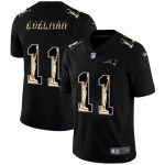 New England Patriots #11 Julian Edelman 2019 Black Statue Of Liberty Limited Stitched Jersey