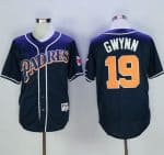 Padres #19 Tony Gwynn Navy Blue 1998 Turn Back The Clock Stitched Jersey