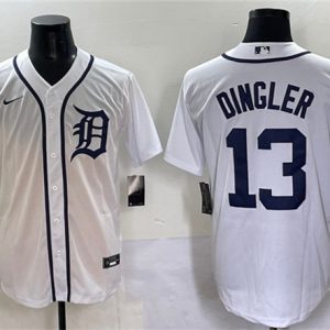 Detroit Tigers #13 Dillon Dingler Cool Base Stitched Jersey