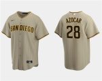 San Diego Padres #28 Jos¨¦ Azocar Tan Cool Base Stitched Jersey