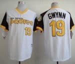 Padres #19 Tony Gwynn White 1978 Turn Back The Clock Stitched Jersey