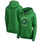 Kansas City Chiefs Green St. Patrick's Day Luck Tradition Pullover Hoodie(Run Small)