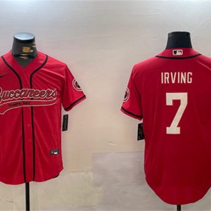 Tampa Bay Buccaneers #7 Bucky Irving Red Cool Base Stitched Jersey