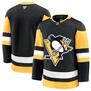 Pittsburgh Penguins Blank Black 2024-25 Home Stitched Jersey