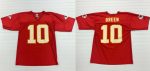 Kansas City Chiefs #10 Trent Green Red Stitched Football Jersey