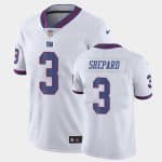 New York Giants #3 Sterling Shepard White Stitched Baseball Jersey