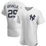 New York Yankees #29 Gio Urshela White Flex Base Stitched Jersey