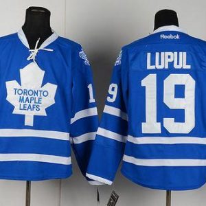 Maple Leafs #19 Joffrey Lupul Blue Home Stitched Jersey