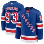 New York Rangers #93 Mika Zibanejad Royal 2024-25 Home Stitched Jersey